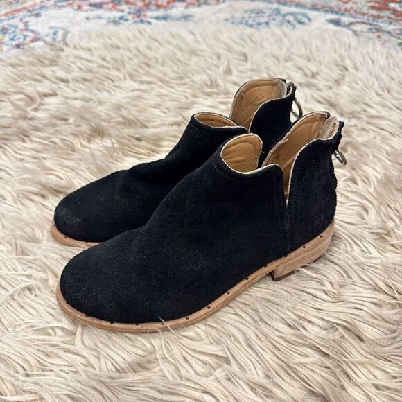 Beek suede and leather boots size 7 - Picture 1 of 8